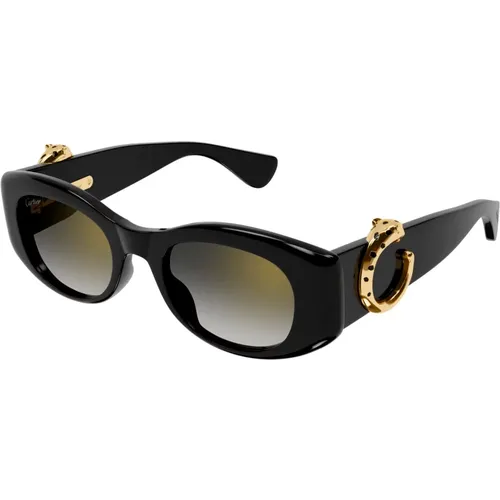 Feminine Acetat Cat-Eye Sonnenbrille - Cartier - Modalova