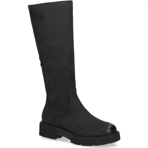 Nubuc Casual Closed Ankle Boots , female, Sizes: 6 UK, 4 UK, 3 UK, 7 UK, 8 UK - Caprice - Modalova