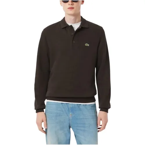 Polo Shirts, male, , Size: M Classic Polo Sweatshirt - Lacoste - Modalova