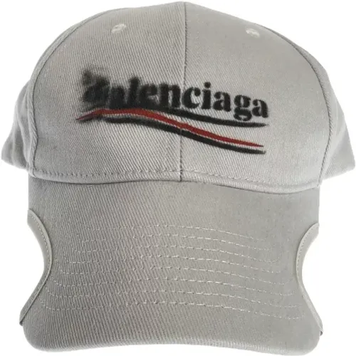 Pre-owned Accessories, female, , Size: ONE SIZE Pre-owned Cotton hats - Balenciaga Vintage - Modalova