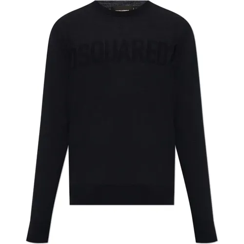 Wool Sweater , male, Sizes: M, L, XL - Dsquared2 - Modalova