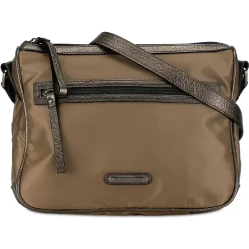 Pre-owned Cross Body Bags, female, , Size: ONE SIZE Pre-owned Canvas crossbody-bags - Burberry Vintage - Modalova