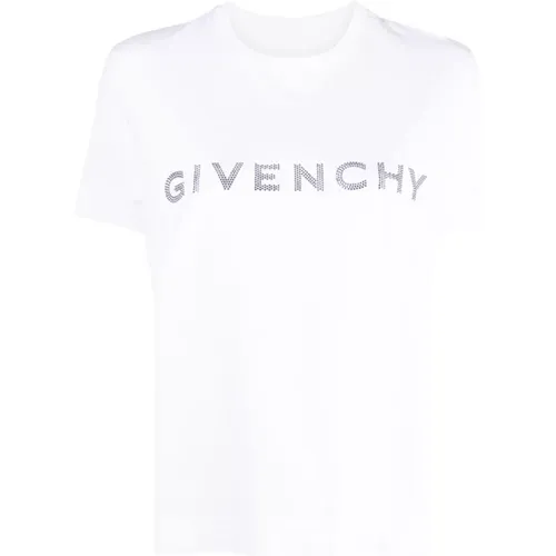 Weiße Aw23 Damen T-Shirt - Stilvoll und Bequem - Givenchy - Modalova