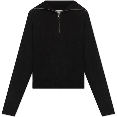 Pullover mit Kragen , Damen, Größe: L - Officine Générale - Modalova