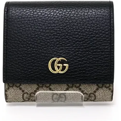 Pre-owned Wallets, female, , Size: ONE SIZE Pre-owned Leather wallets - Gucci Vintage - Modalova