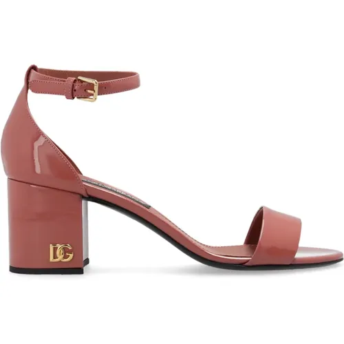 Heeled sandals , female, Sizes: 7 UK, 3 UK, 8 UK, 4 UK - Dolce & Gabbana - Modalova
