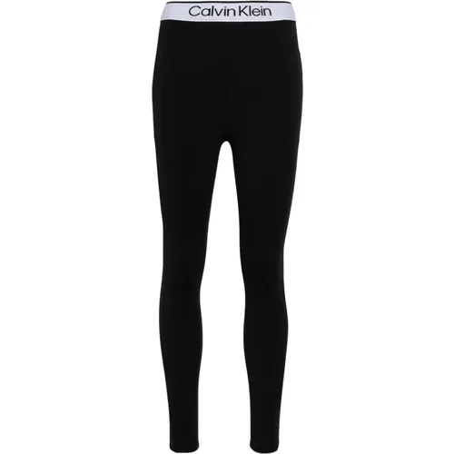 Calvin Sport Trousers , female, Sizes: XS, M, S, L - Calvin Klein - Modalova