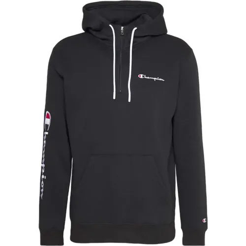 Halber Hoodie , Herren, Größe: S - Champion - Modalova