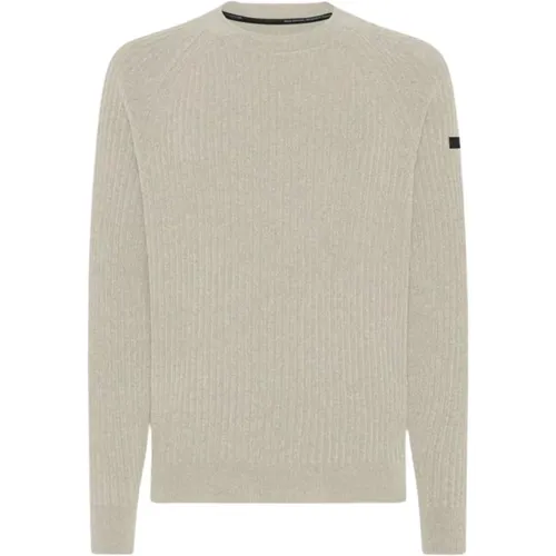 Crewneck Sweater in englischen Rippen , Herren, Größe: L - RRD - Modalova