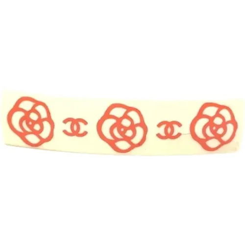 Pre-owned Accessories, female, , Size: ONE SIZE Pre-owned Plastic hair-accessories - Chanel Vintage - Modalova