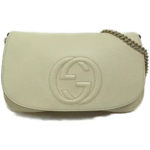 Pre-owned Shoulder Bags, female, , Size: ONE SIZE Pre-owned Leather gucci-bags - Gucci Vintage - Modalova