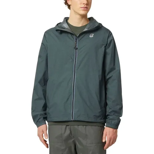 Cleon Nylon Jacke , Herren, Größe: S - K-way - Modalova