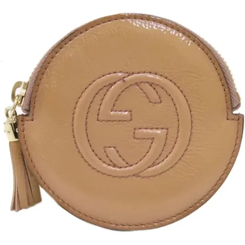 Pre-owned Wallets, female, , Size: ONE SIZE Pre-owned Leather wallets - Gucci Vintage - Modalova