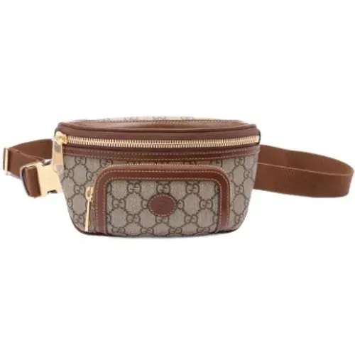 Pre-owned Belt Bags, male, , Size: ONE SIZE Pre-owned Leather gucci-bags - Gucci Vintage - Modalova