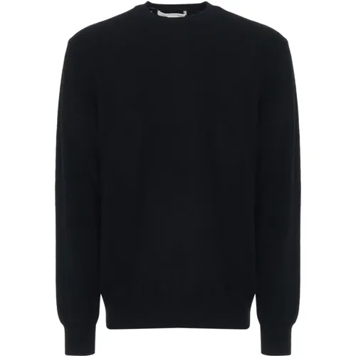 Round-neck Knitwear, male, , Size: XS Oversized Wool Sweater - Comme des Garçons - Modalova