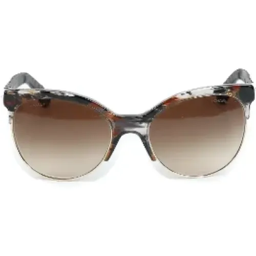 Pre-owned Accessories, female, , Size: ONE SIZE Pre-owned Fabric sunglasses - Chanel Vintage - Modalova