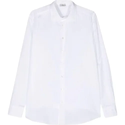 Weiße Roma Bluse mit Weißen Amöben , Herren, Größe: L - ETRO - Modalova
