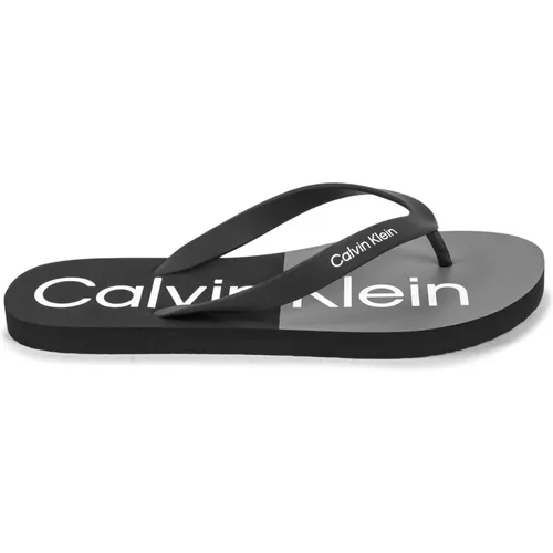 Rubber Thong Sandals , male, Sizes: 7 UK - Calvin Klein - Modalova
