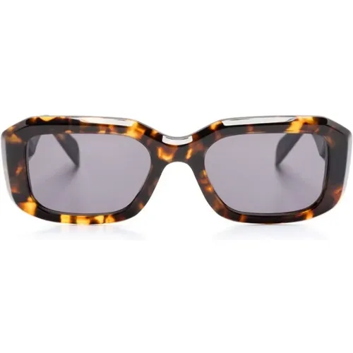 Sunglasses, male, , Size: ONE SIZE Tortoiseshell Rectangle Sunglasses - Retrosuperfuture - Modalova