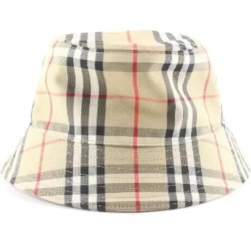 Pre-owned Accessories, female, , Size: ONE SIZE Pre-owned Fabric hats - Burberry Vintage - Modalova