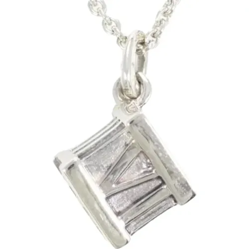 Pre-owned Jewellery, female, , Size: ONE SIZE Pre-owned Silver necklaces - Tiffany & Co. Pre-owned - Modalova