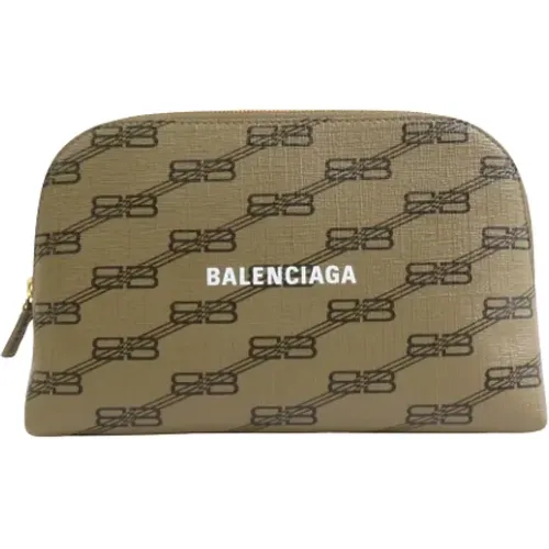 Pre-owned Clutches, female, , Size: ONE SIZE Pre-owned Leather clutches - Balenciaga Vintage - Modalova