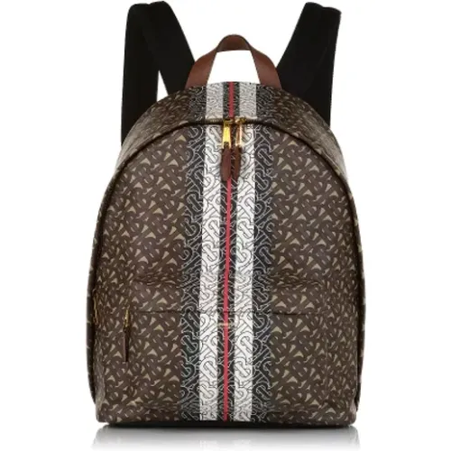 Pre-owned Backpacks, female, , Size: ONE SIZE Pre-owned Canvas backpacks - Burberry Vintage - Modalova