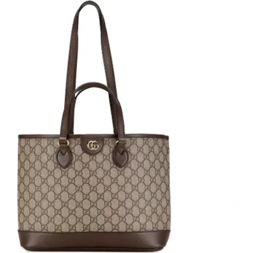 Pre-owned Tote Bags, female, , Size: ONE SIZE Pre-owned Fabric gucci-bags - Gucci Vintage - Modalova