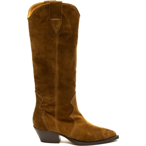 Western Boots , female, Sizes: 5 UK - Alpe - Modalova