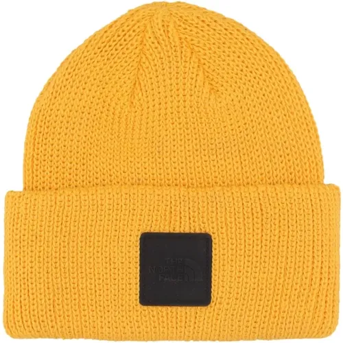 Beanies, unisex, , Size: ONE SIZE Summit Gold Ribbed Knit Beanie - The North Face - Modalova