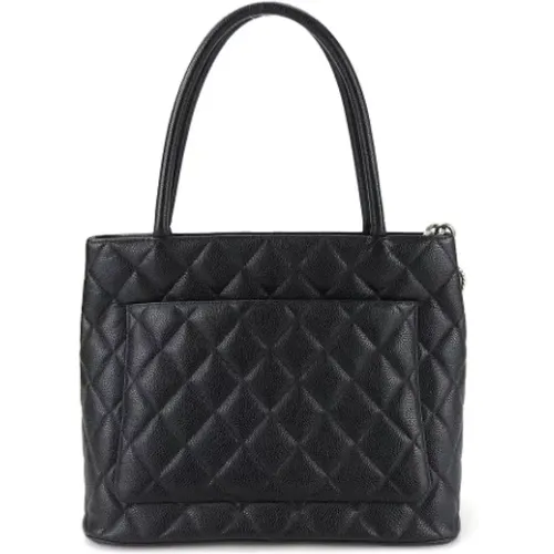 Pre-owned Tote Bags, female, , Size: ONE SIZE Pre-owned Leather totes - Chanel Vintage - Modalova