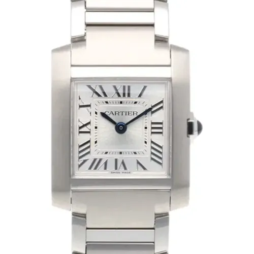 Pre-owned Watches, female, , Size: ONE SIZE Pre-owned Stainless Steel watches - Cartier Vintage - Modalova