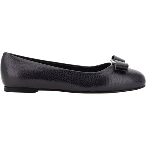 Elegant Ballerina Flats , female, Sizes: 1 1/2 UK, 2 1/2 UK - Salvatore Ferragamo - Modalova