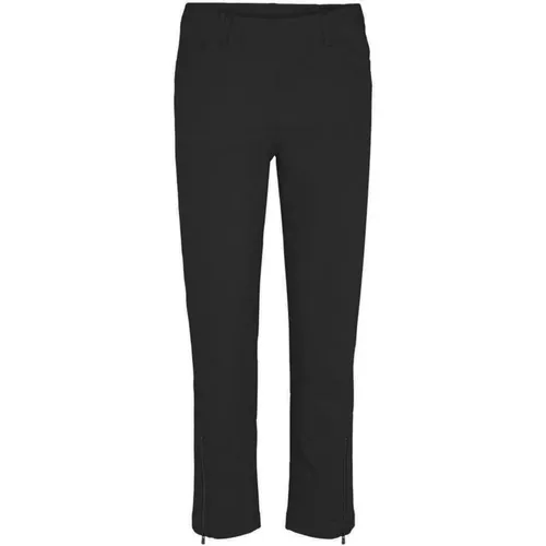 Cropped Trousers , female, Sizes: 2XS, 4XL - LauRie - Modalova