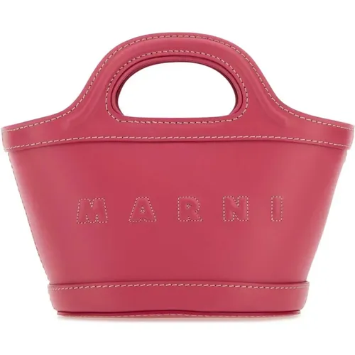 Fuchsia Micro Tropicalia Sommer Handtasche - Marni - Modalova