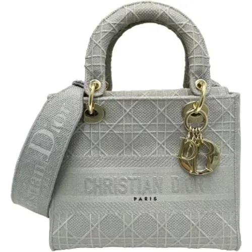 Pre-owned Handbags, female, , Size: ONE SIZE Pre-owned Canvas handbags - Dior Vintage - Modalova