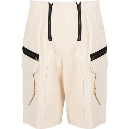 Klassische Shorts mit Reißverschlusstaschen , Herren, Größe: XL - La Haine Inside Us - Modalova