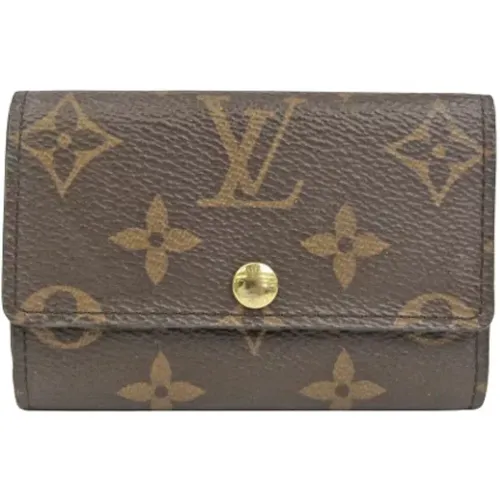 Pre-owned Accessories, unisex, , Size: ONE SIZE Pre-owned Canvas Louis Vuitton Wallet - Louis Vuitton Vintage - Modalova