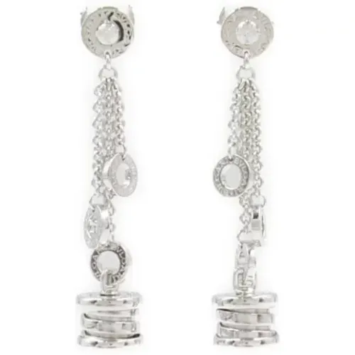 Pre-owned Jewellery, female, , Size: ONE SIZE Pre-owned Metal earrings - Bvlgari Vintage - Modalova