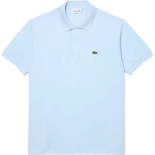 Klare Blaue Polohemden und Polos , Herren, Größe: S - Lacoste - Modalova