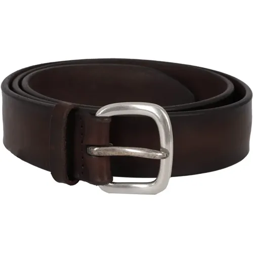 Belts, male, , Size: 110 CM Leather Belt - Orciani - Modalova