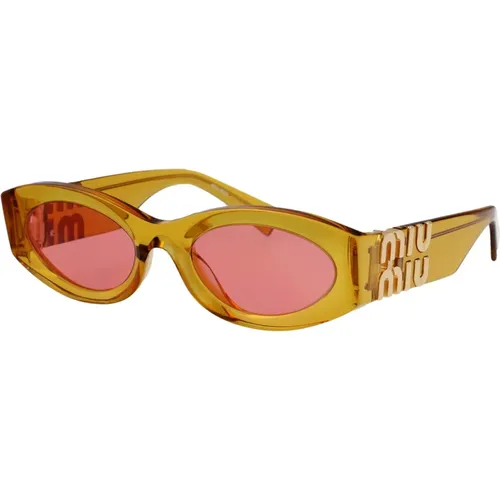 Stylish Sunglasses with 0MU 11Ws , female, Sizes: 54 MM - Miu Miu - Modalova