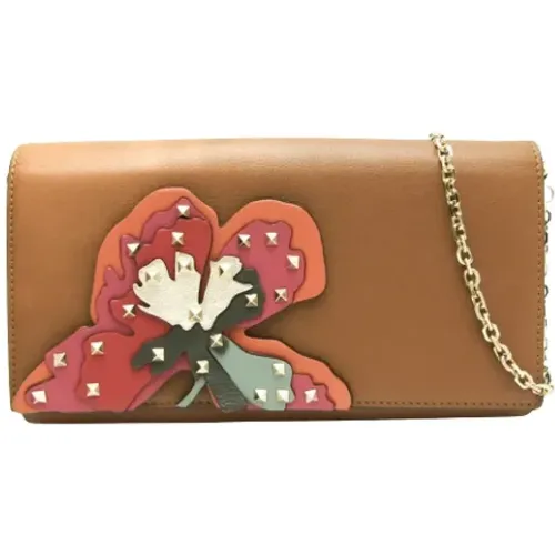 Pre-owned Leather wallets , female, Sizes: ONE SIZE - Valentino Vintage - Modalova
