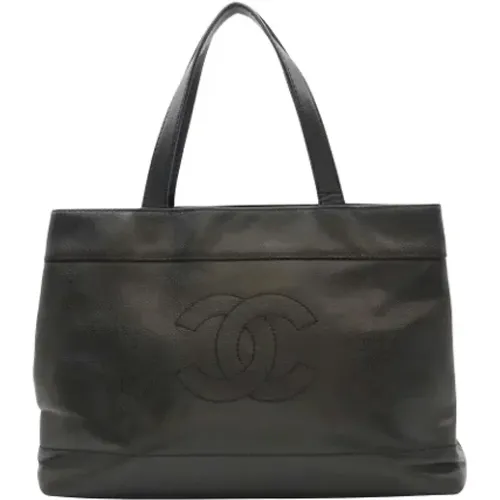 Pre-owned Tote Bags, female, , Size: ONE SIZE Pre-owned Leather chanel-bags - Chanel Vintage - Modalova