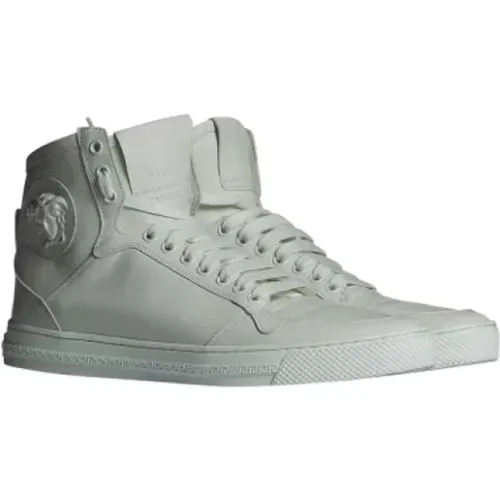 Pre-owned Leder sneakers - Versace Pre-owned - Modalova