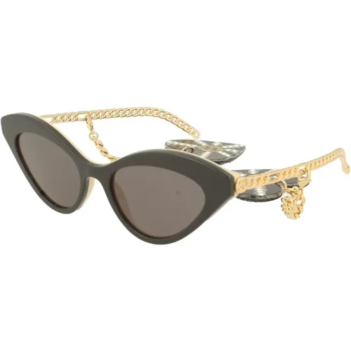 Sunglasses, female, , Size: 52 MM Sunglasses - Gucci - Modalova