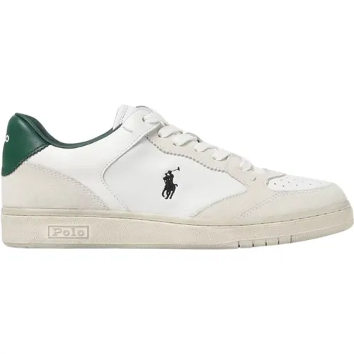 Sneakers, male, , Size: 8 US Classic Court Sneaker - Polo Ralph Lauren - Modalova