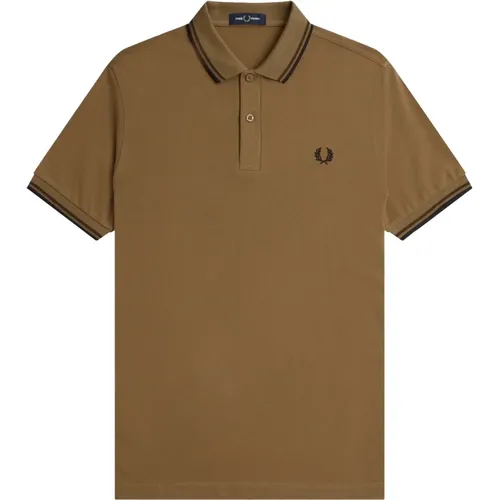 Slim Fit Twin Tipped Polo , Herren, Größe: 2XL - Fred Perry - Modalova