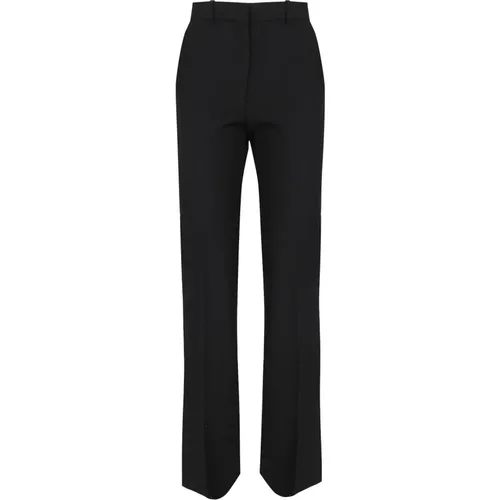 Elegante Schwarze Hose Reißverschluss , Damen, Größe: S - Coperni - Modalova