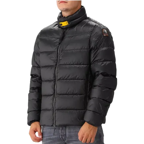 Schwarze Daunenjacke mit hohem Kragen - Parajumpers - Modalova